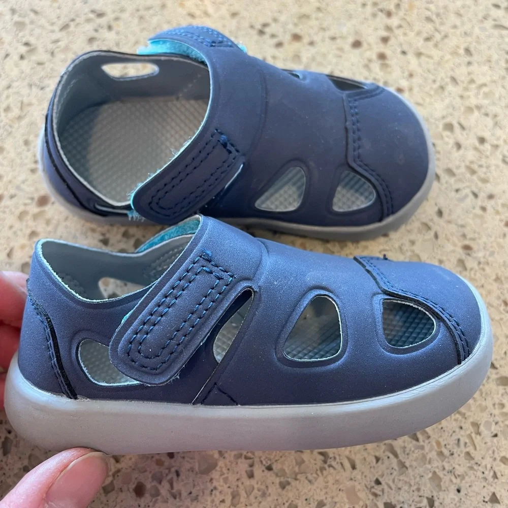 Ten Little Splash Sandal—Navy Blue